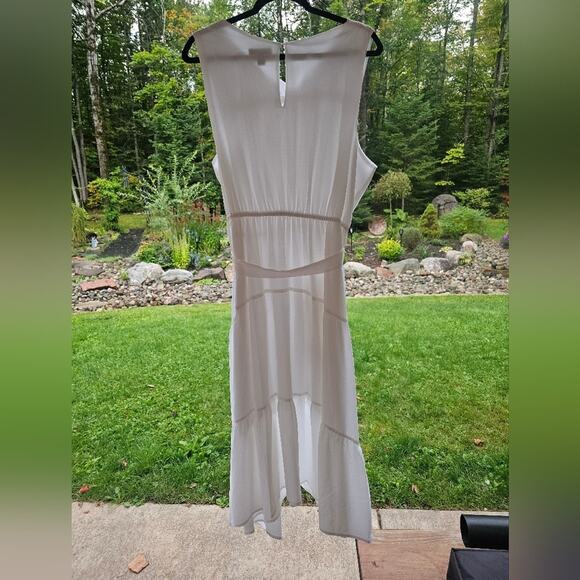 NWT Vera Wang White Tiered Tank Dress Midi White Size Size XXL - Picture 9 of 13